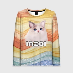 Женский лонгслив 3D Inzoi кошечка