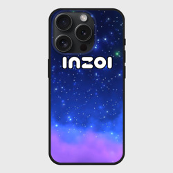 Чехол силиконовый для Apple iPhone 15 Pro матовый Inzoi на звездном небе