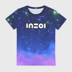 Женская футболка 3D Inzoi на звездном небе