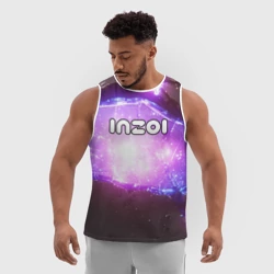Мужская спортивная майка 3D Inzoi космический фон - фото 2