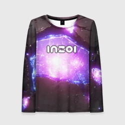 Женский лонгслив 3D Inzoi космический фон