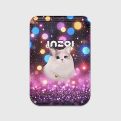 Картхолдер Magsafe магнитный Inzoi кошечка и логотип