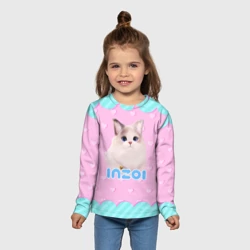 Детский лонгслив 3D Inzoi с кошечкой - фото 2