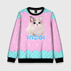 Детский свитшот 3D Inzoi с кошечкой