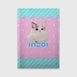 Обложка для автодокументов Inzoi с кошечкой