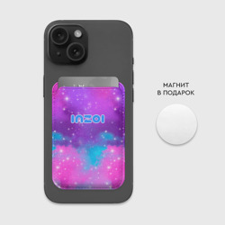 Картхолдер Magsafe магнитный Inzoi фиолетовые оттенки  - фото 2