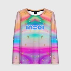 Женский лонгслив 3D Inzoi с золотыми звездочками