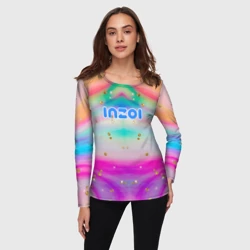 Женский лонгслив 3D Inzoi с золотыми звездочками - фото 2