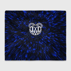 Плед 3D Radiohead blue energy