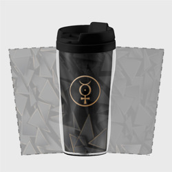 Термокружка-непроливайка Marilyn Manson golden poly - фото 2