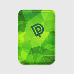Картхолдер Magsafe магнитный Deep Purple green poly