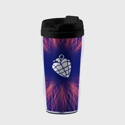 Термокружка-непроливайка Green Day red energy