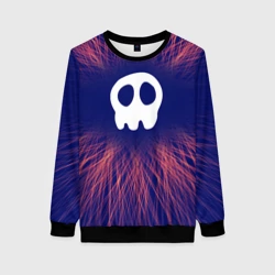 Женский свитшот 3D Babymetal red energy