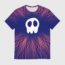 Мужская футболка 3D Babymetal red energy