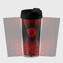 Термокружка-непроливайка Deep Purple red poly - фото 2