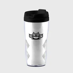 Термокружка-непроливайка Five Finger Death Punch white poly