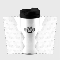 Термокружка-непроливайка Five Finger Death Punch white poly - фото 2