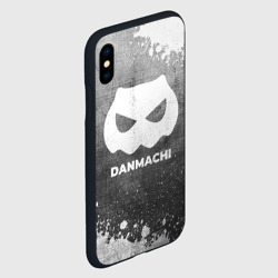 Чехол для iPhone XS Max матовый DanMachi - grey gradient - фото 2