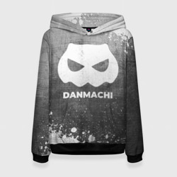 Женская толстовка 3D DanMachi - grey gradient