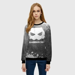 Женский свитшот 3D DanMachi - grey gradient - фото 2