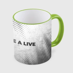 Кружка с полной запечаткой Date A Live - white gradient по-горизонтали