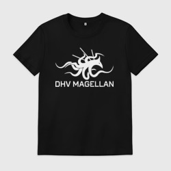 Мужская футболка хлопок Dhv magellan Death stranding 2 on the beach