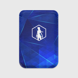 Картхолдер Magsafe магнитный Tomb Raider blue poly