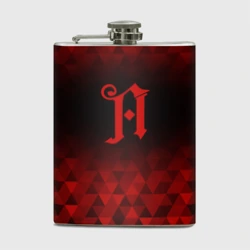 Фляга Architects red poly