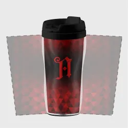 Термокружка-непроливайка Architects red poly - фото 2