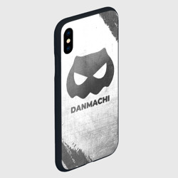 Чехол для iPhone XS Max матовый DanMachi - white gradient - фото 2