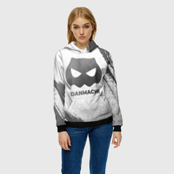 Женская толстовка 3D DanMachi - white gradient - фото 2