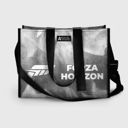 Сумка-шоппер 3D Forza Horizon - grey gradient по-горизонтали