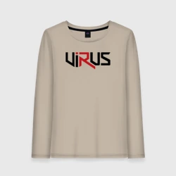 Женский лонгслив хлопок Virus