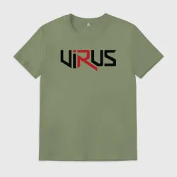 Мужская футболка хлопок Virus