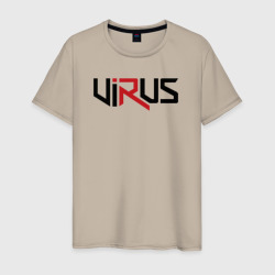 Мужская футболка хлопок Virus
