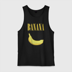 Мужская майка хлопок Nirvana banana