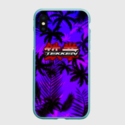 Чехол для iPhone XS Max матовый Tekken tropic