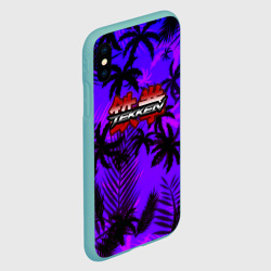 Чехол для iPhone XS Max матовый Tekken tropic - фото 2