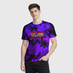 Мужская футболка 3D Tekken tropic - фото 2
