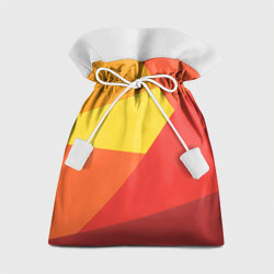 Подарочный 3D мешок Яркие треугольники