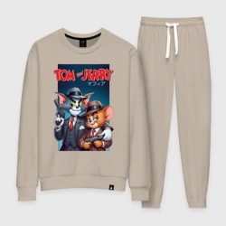 Женский костюм хлопок Tom and Jerry - gangsters