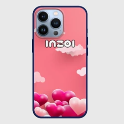 Чехол для iPhone 13 Pro Inzoi сердечки и облака 
