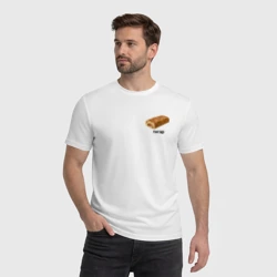 Мужская футболка хлопок Тигар - рулет - фото 2