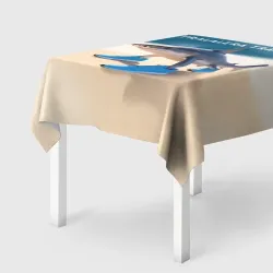 Скатерть 3D Акула в кроссовках - Тралалера Тралала брейнрот мем