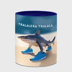Кружка с полной запечаткой Акула в кроссовках - Тралалера Тралала брейнрот мем - фото 2