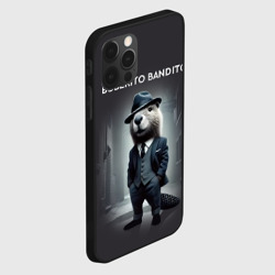 Чехол для iPhone 12 Pro Max Бобер бандин мем - фото 2