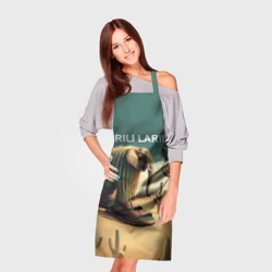 Фартук 3D Слон кактус - брейнрот мем - фото 2