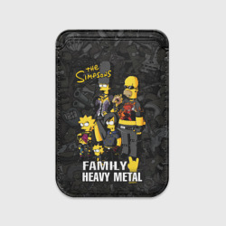 Картхолдер Magsafe магнитный Family Heavy Metall симпсоны