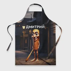 Фартук 3D Дмитрий с битой - Тун Тун Тун Сахур мем