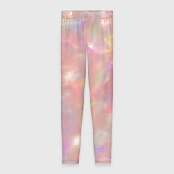 Леггинсы 3D Голография в пастельных тонах